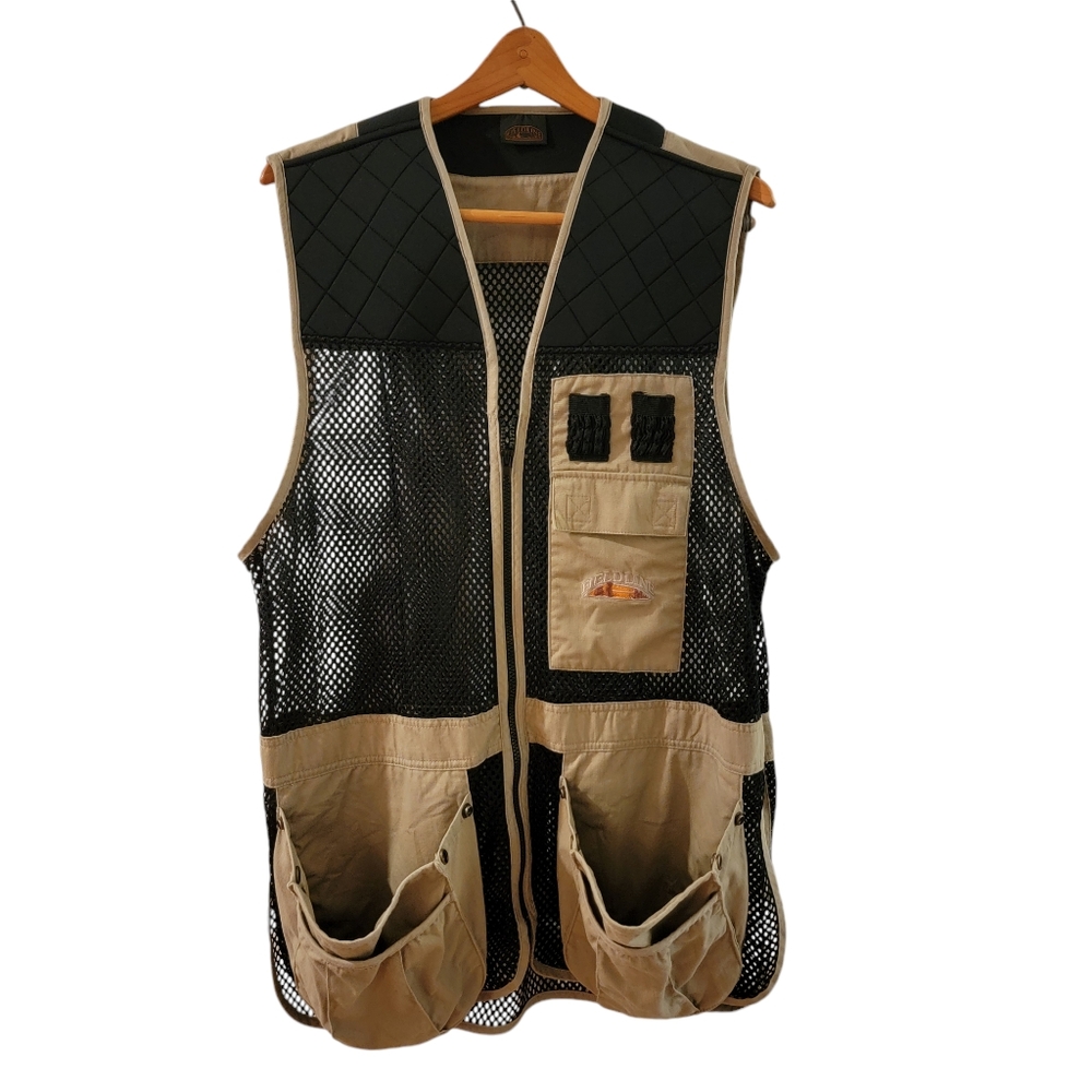 Fieldline Vest Mens M/L 38-44 Hunting Vest Khaki &‎ Black Mesh
